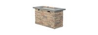 Sego Lily™ Sage 42x20 Stone Fire Table - Gray