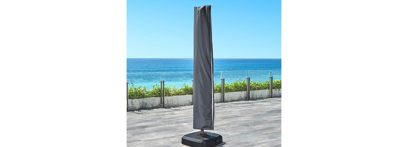 Portofino Resort Umbrella Cover - Gray